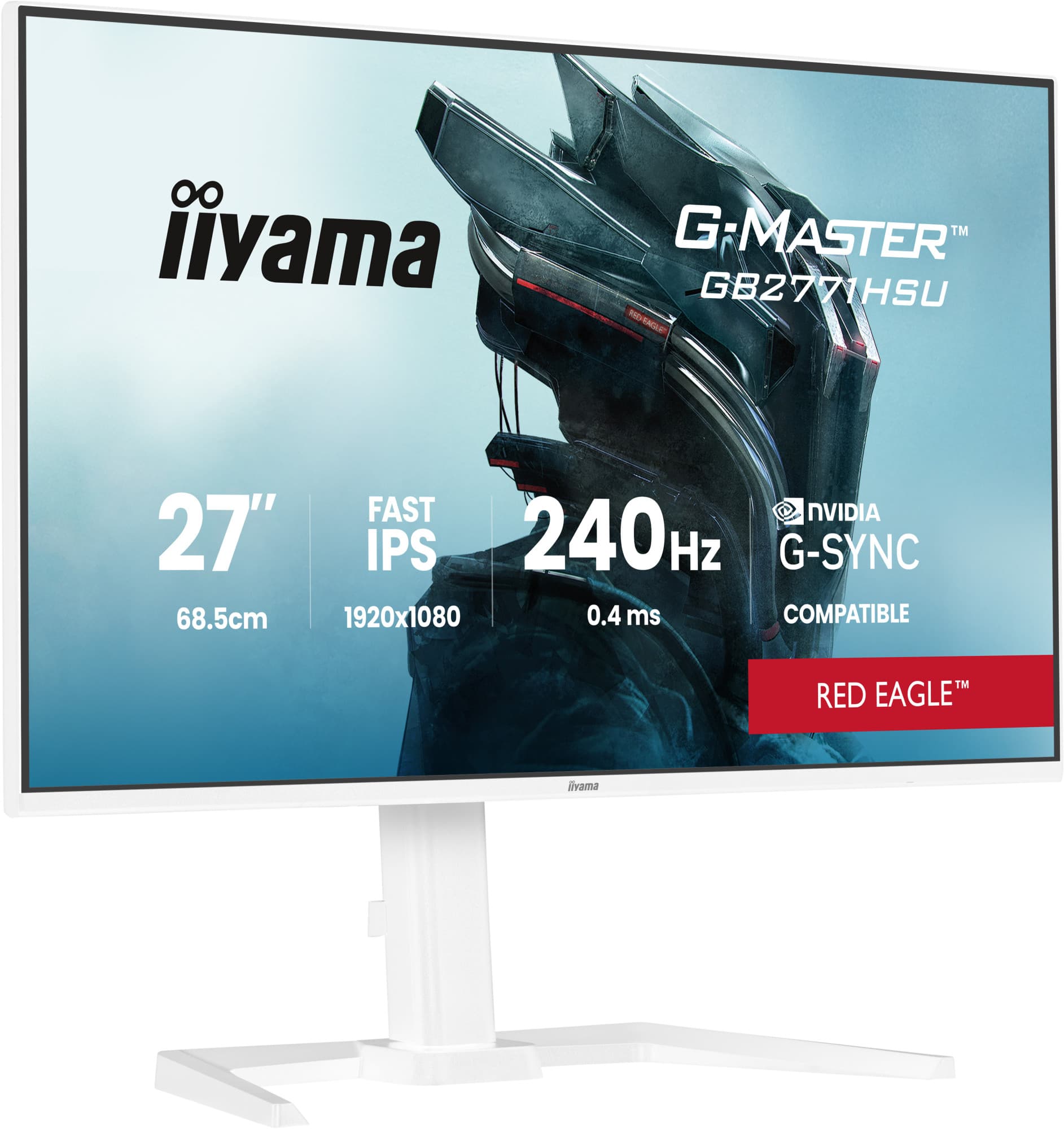 Iiyama monitor GB2771HSU-W1 — vue 1