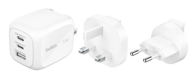 Belkin travel wall charger — vue 1