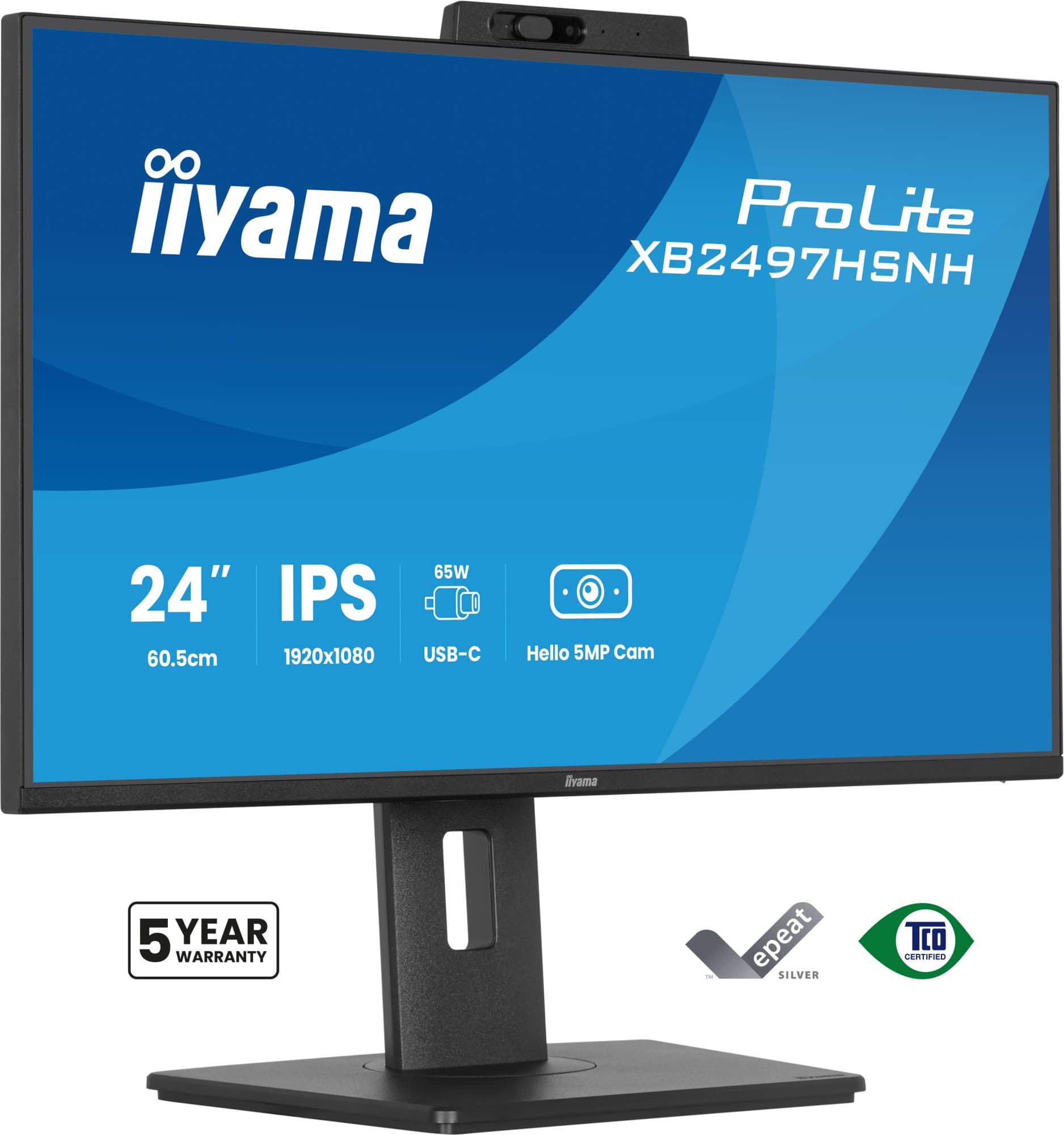 Iiyama prolite XB2497HSNH-B1 — vue 1
