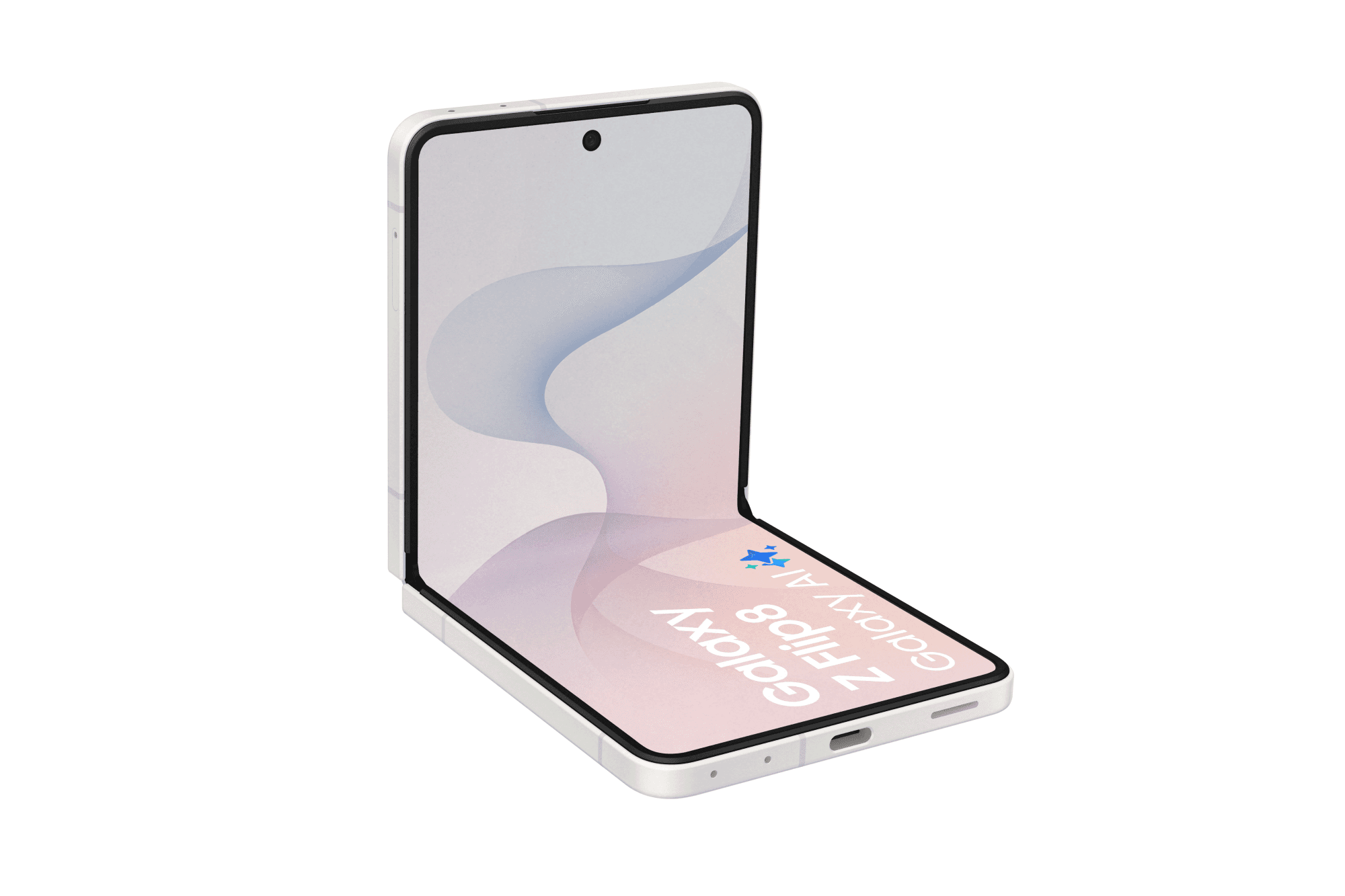 Samsung Galaxy flip 8 5g 512gb cream — vue 1