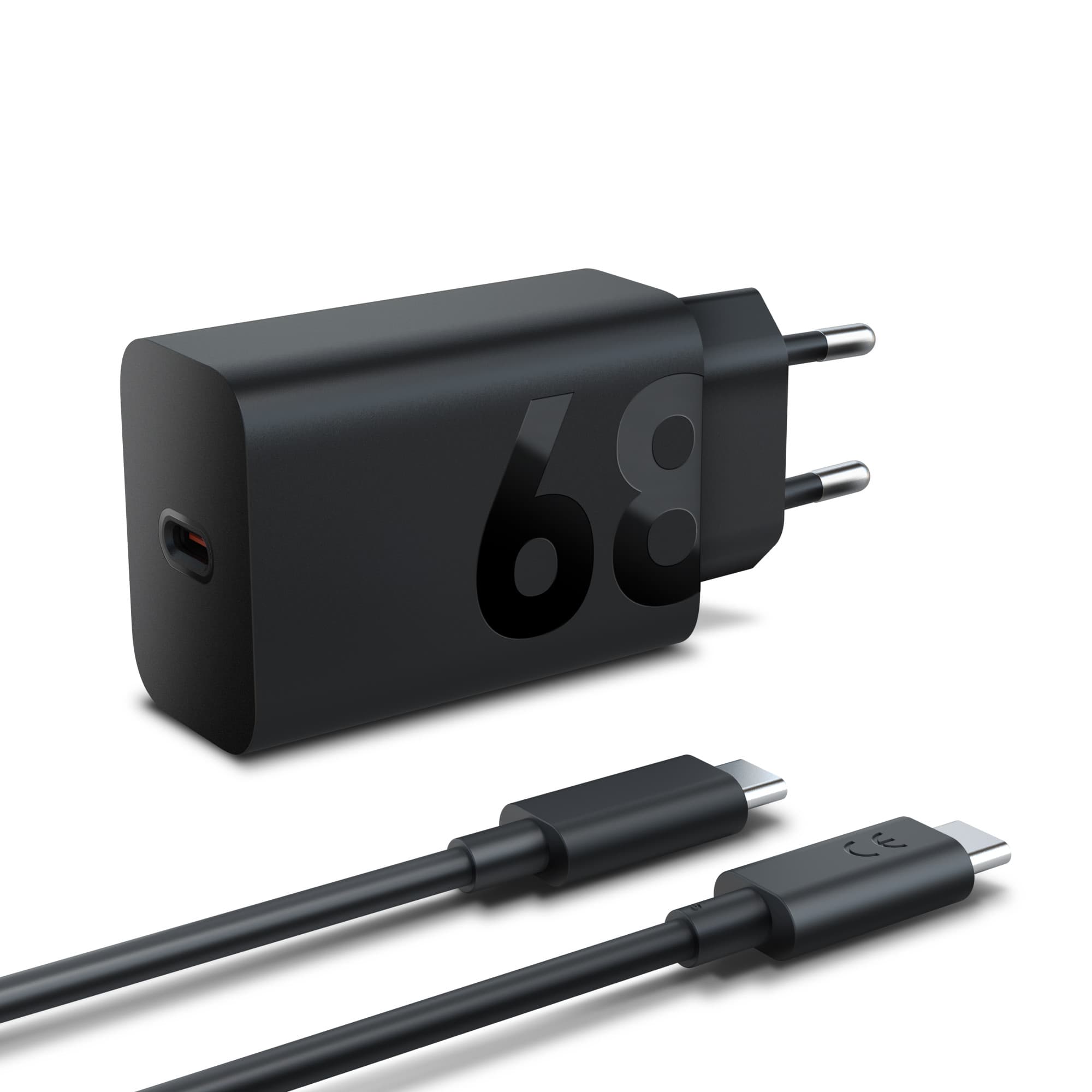 Lenovo 68w usb-c wall charger (eu) — vue 1