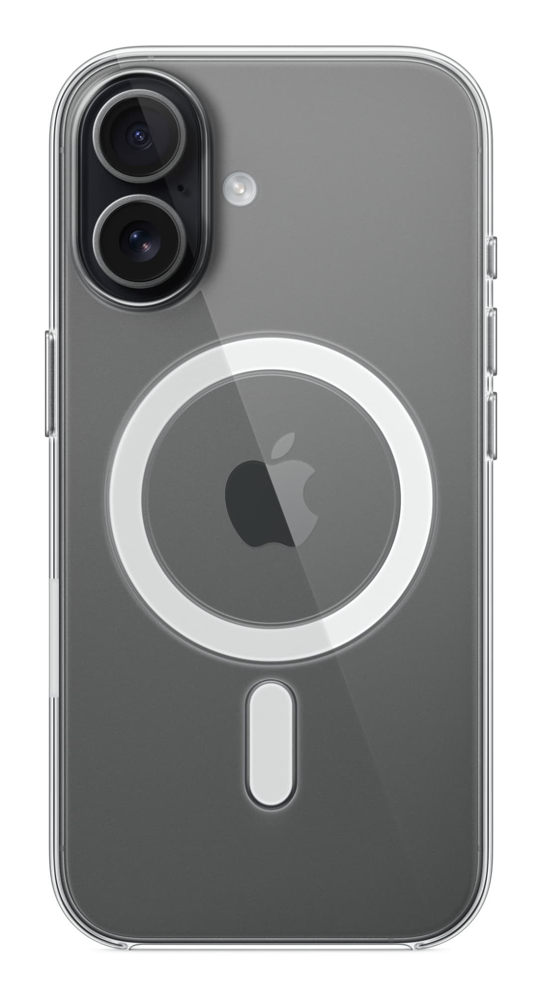 Apple iPhone 17 clear case with magsafe — vue 1