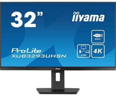 Iiyama monitor XUB3293UHSN-B5 — vue 1