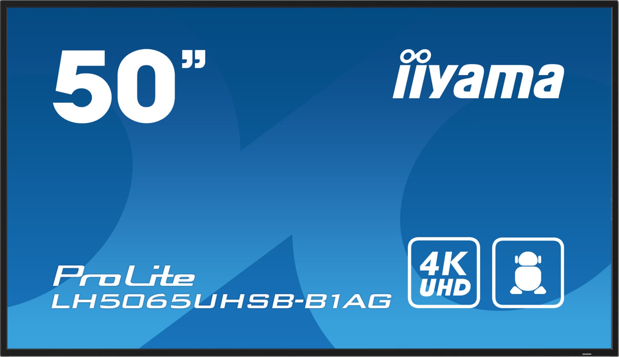 Iiyama solution smart signage LH5065UHSB — vue 1