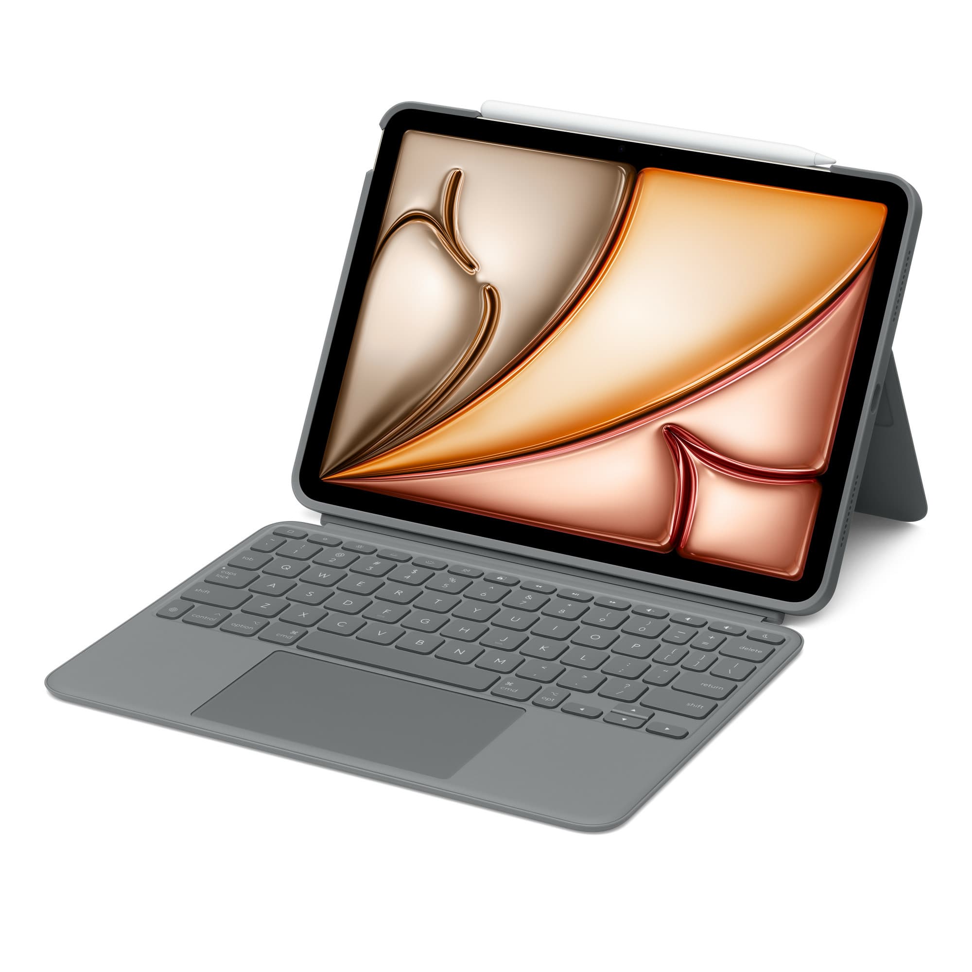 Logitech combo touch iPad air 11" azerty — vue 1