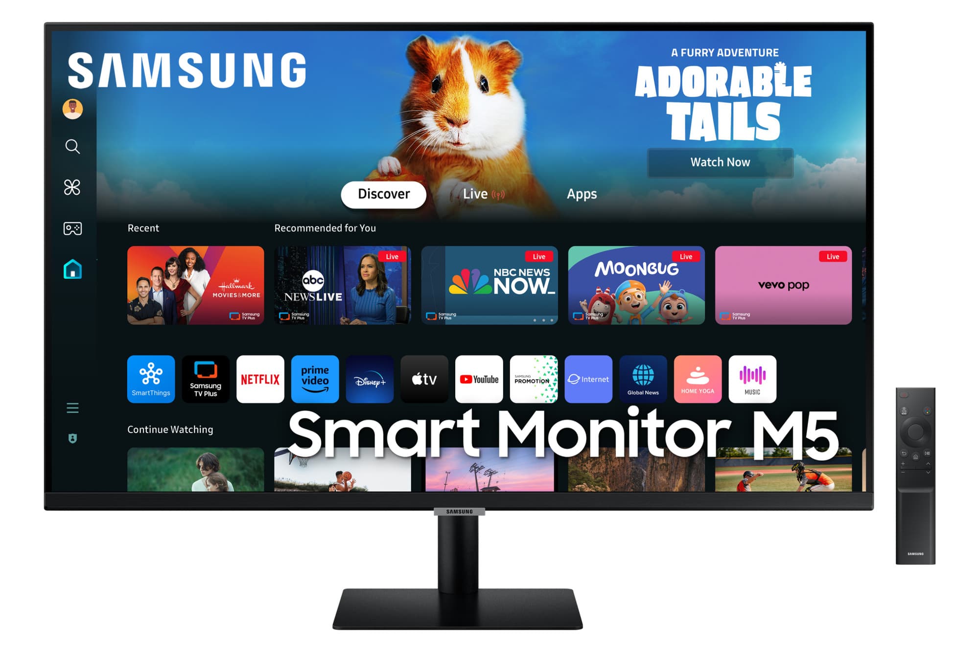 Samsung smart m50d 27" FHD — vue 1