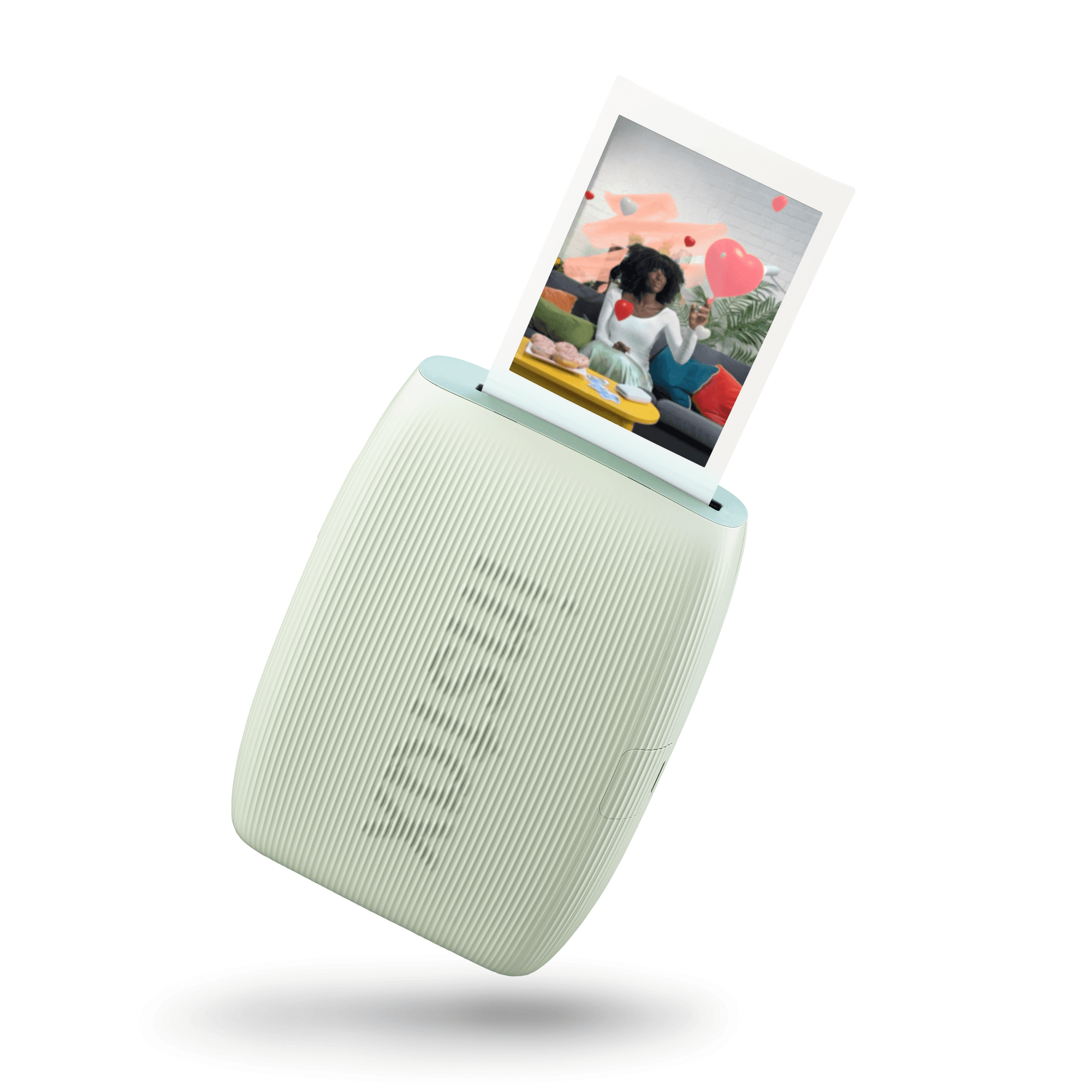 Fujifilm instax mini link 3 sage green — vue 1