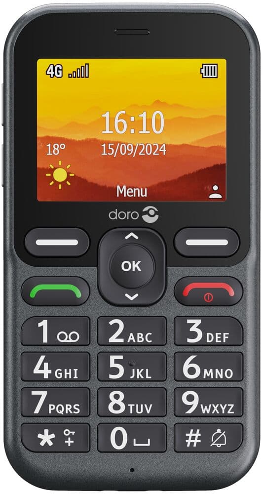 Doro leva l10 black — vue 1