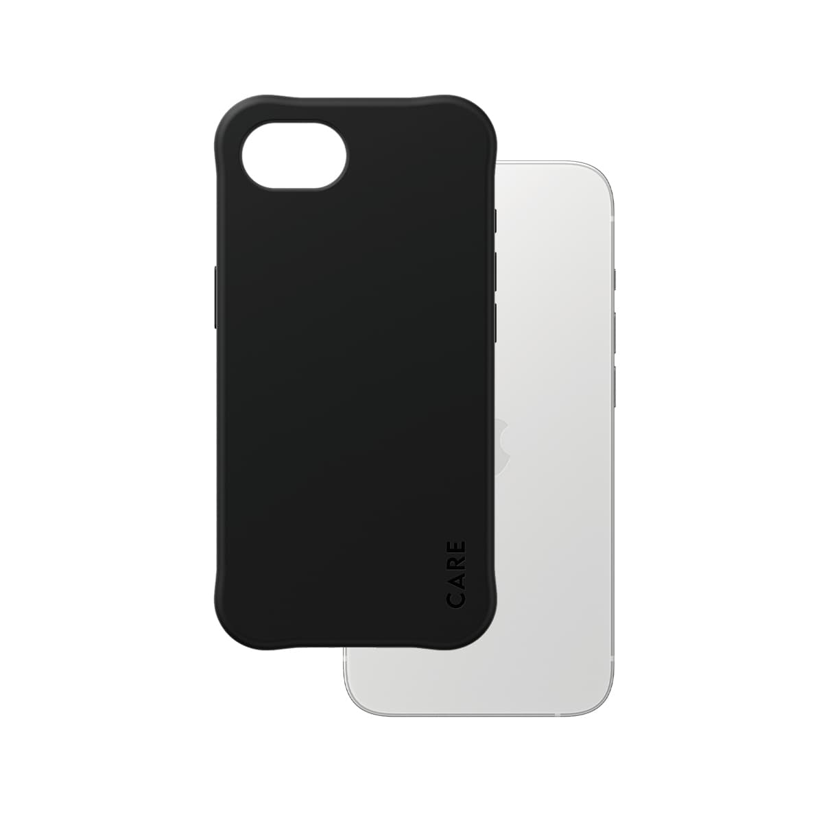 Panzerglass care case iPhone 16e black — vue 1