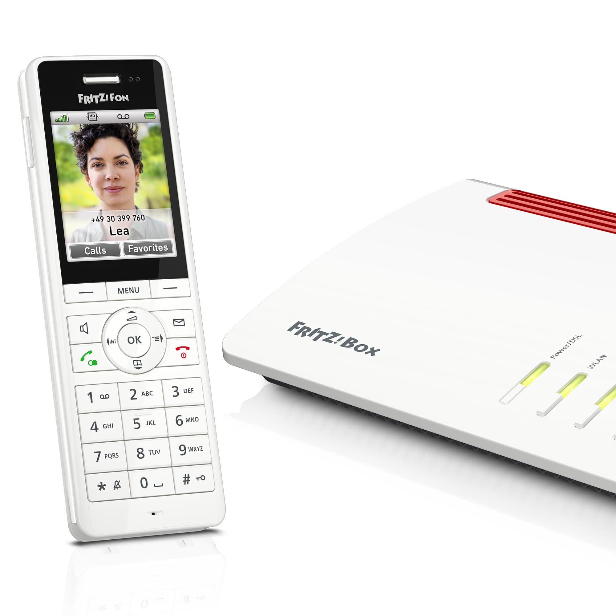 Fritz!fon x6 white edition international — vue 1