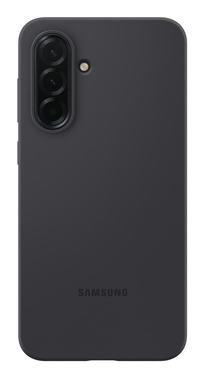 Samsung silicone case a36 black — vue 1