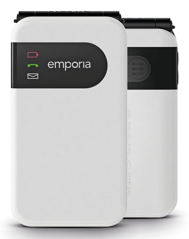 Emporia simplicity glam 4g white — vue 1