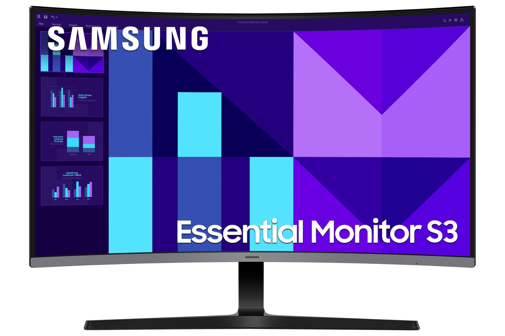 Samsung essential s32gd 32" FHD 100 hz — vue 1