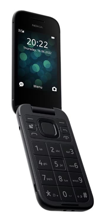 Hmd 2660 flip ds black — vue 1