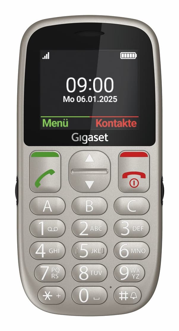 Gigaset gl395 silver — vue 1
