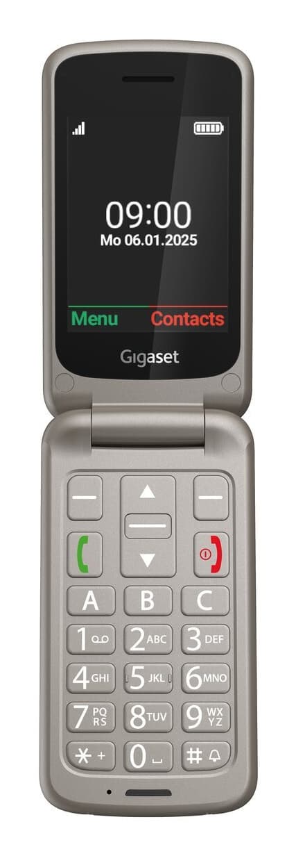 Gigaset gl595 silver — vue 1